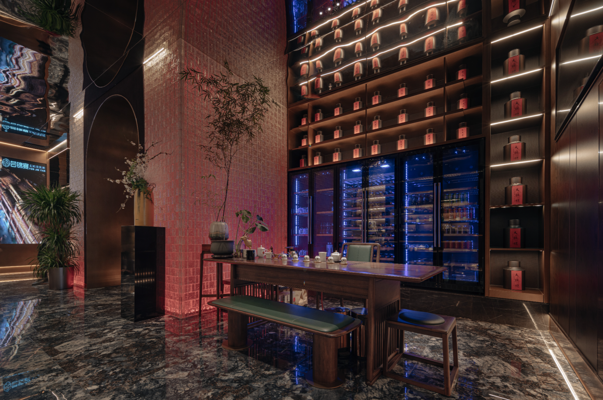 朗生 商业空间  餐饮门店 湘荟·芸锦宴  整装案例详情