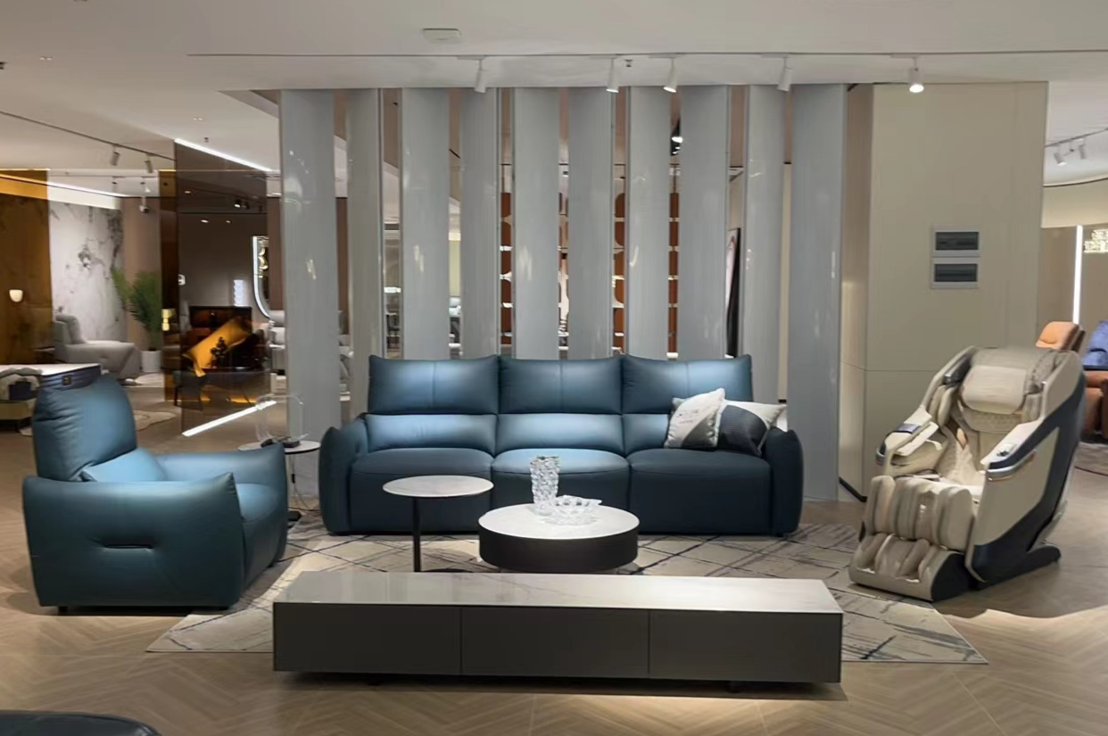 朗生 商业空间  定制家具 敏华-伯爵系列展厅  整装案例详情